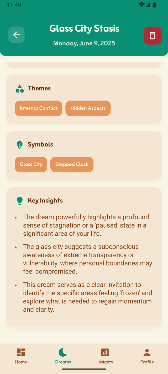 Dream Interpretation